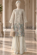 Off White Qureshia Co-Ord Set - JE-26-0095